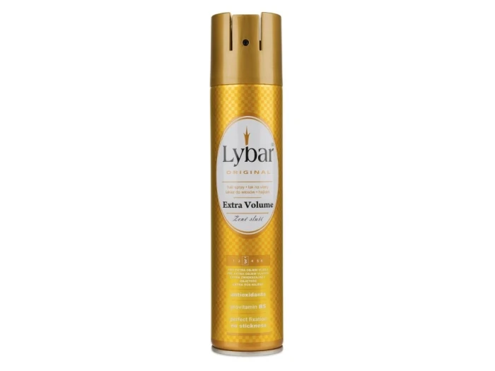 Lybar Original Lakier do włosów Extra Volume 250 ml zwiększa objętość unosi u nasady utrwala fryzurę