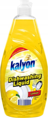 Kalyon Płyn do naczyń Lemon 735 ml cytrynowy skuteczny na tłuszcz wydajny