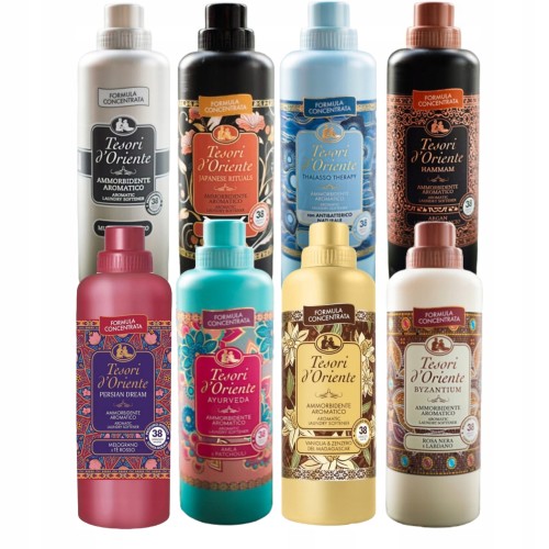 Tesori dOriente Płyn do Płukania Zestaw 8x760ml Orientalne Zapachy