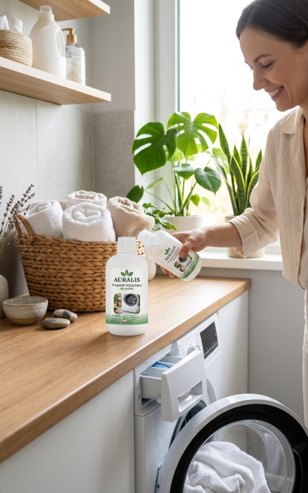 Auralis preparat do czyszczenia pralki 500 ml zastosowanie produktu w nowoczesnej pralni domowej