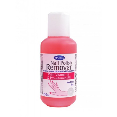 Zmywacz do paznokci Mattes 150 ml do usuwania lakieru z paznokci.