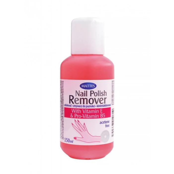Zmywacz do paznokci Mattes 150 ml do usuwania lakieru z paznokci.