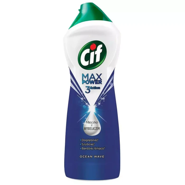 Cif Max Power 3 Action Ocean Wave – Mleczko z Wybielaczem (1001 g)