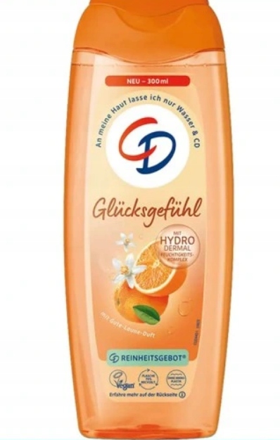 CD Glücksgefühl żel pod prysznic kwiat pomarańczy 300 ml