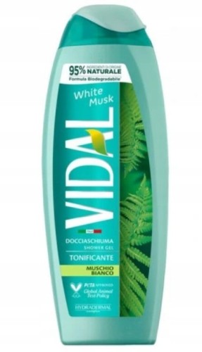Vidal White Musk żel pod prysznic białe piżmo 250 ml