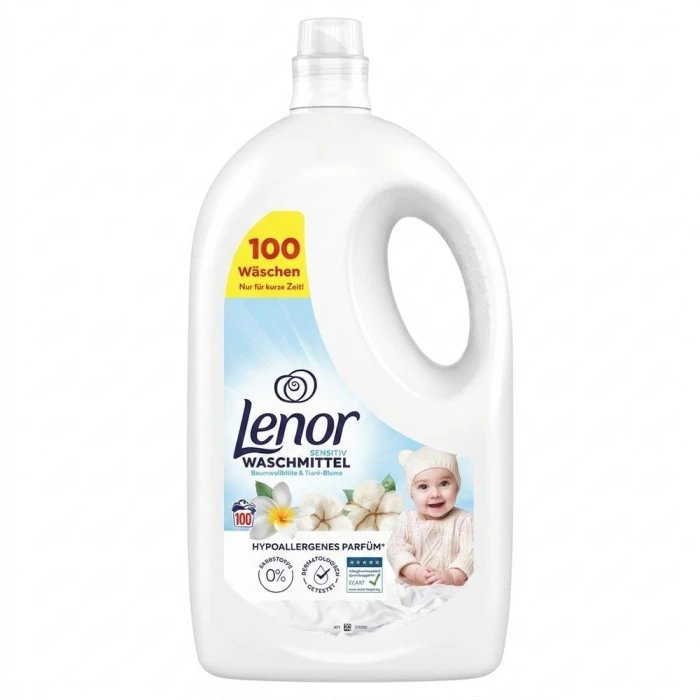 Lenor Sensitive żel do prania hipoalergiczny 4,5L 100 prań
