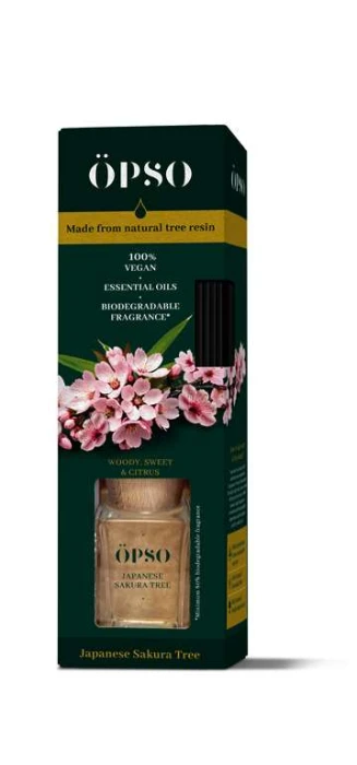 OPSO Japanese Sakura Tree patyczki zapachowe 50ml wegańskie