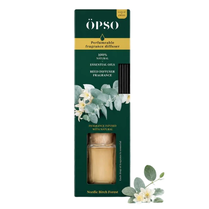 OPSO Nordic Birch Forest patyczki zapachowe 50ml naturalne