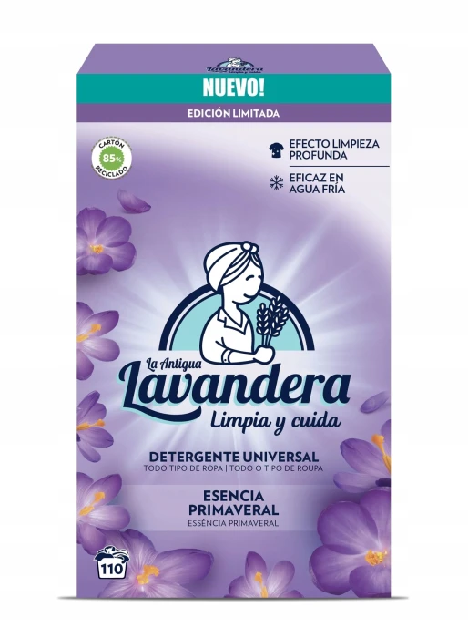La Antigua Lavandera Esencja Wiosenna proszek do prania 5,5 kg 110 prań