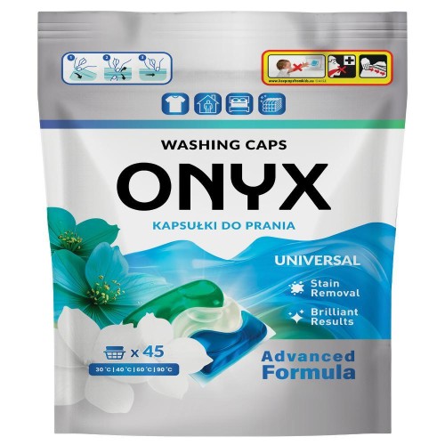 Onyx Universal kapsułki do prania 45 sztuk Advanced Formula