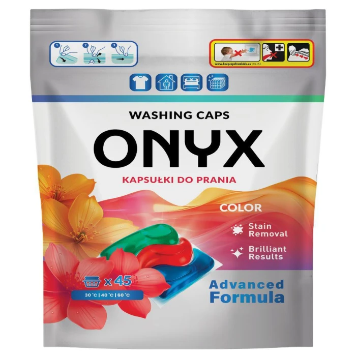 Onyx Color kapsułki do prania kolorów 45 sztuk Advanced Formula