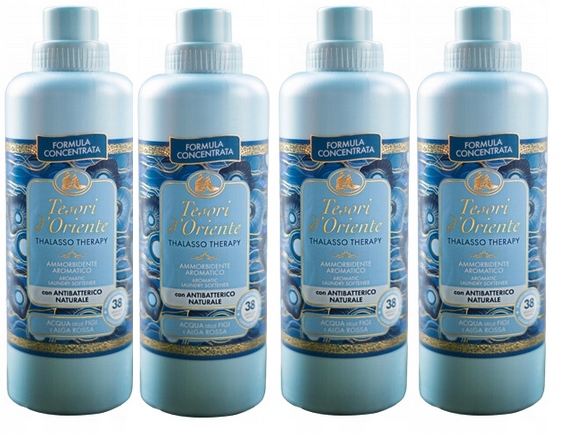 Tesori d Oriente Thalasso Therapy płyn do płukania 4x760ml zestaw