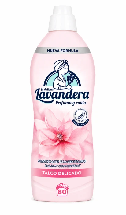 La Antigua Lavandera Talco Delicado płyn do płukania 80 prań