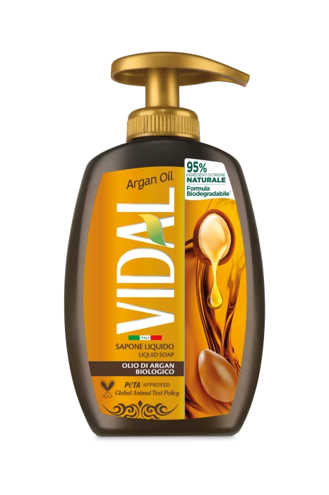 Vidal Argan Oil mydło w płynie 300 ml olejek arganowy z pompką