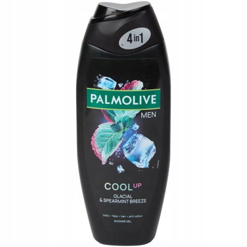 Palmolive Men Cool Up żel pod prysznic 4w1 500 ml Glacial Spearmint Breeze