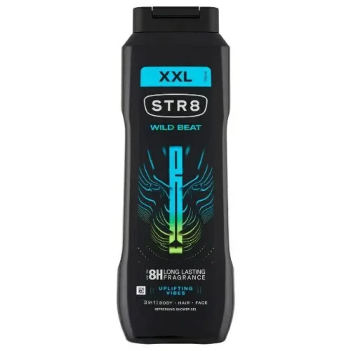 STR8 Wild Beat XXL żel pod prysznic męski 3w1 750 ml Uplifting Vibes