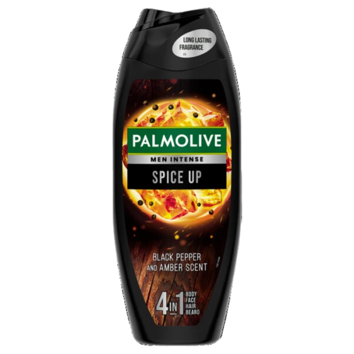 Palmolive Men Intense Spice Up żel pod prysznic 4w1 500 ml pieprz i bursztyn