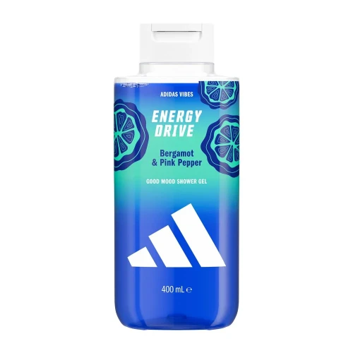 Adidas Vibes Energy Drive żel pod prysznic 400 ml Bergamot Pink Pepper