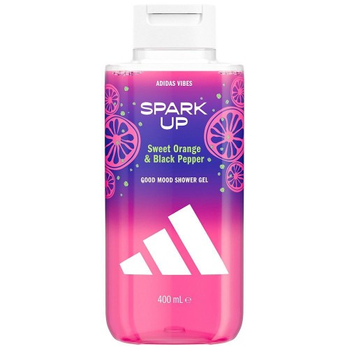 Adidas Vibes Spark Up żel pod prysznic 400 ml Sweet Orange Black Pepper