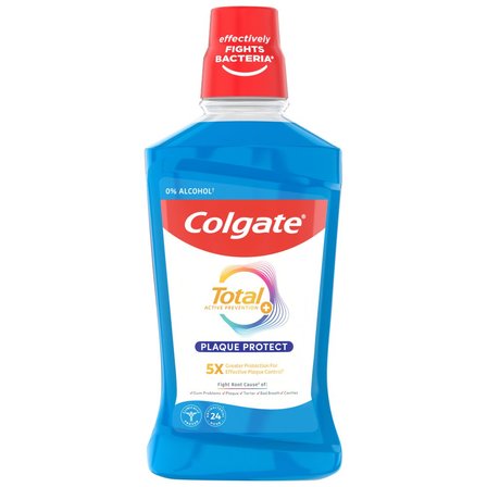 Colgate Total Plaque Protect płyn do płukania jamy ustnej 500 ml