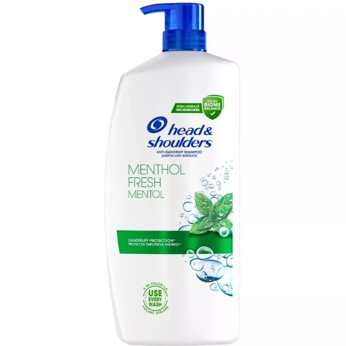 Head & Shoulders Menthol Fresh szampon przeciwłupieżowy 800 ml z pompką