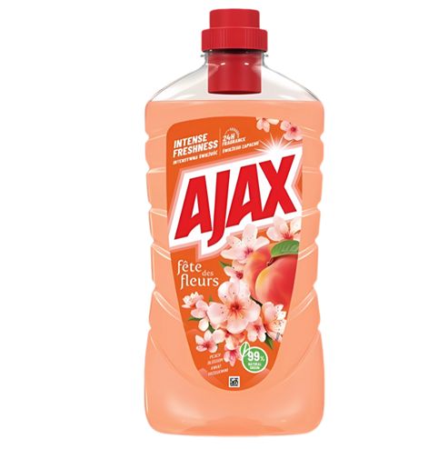 Ajax Fête des Fleurs Peony & Peach płyn do mycia podłóg i powierzchni 1 l