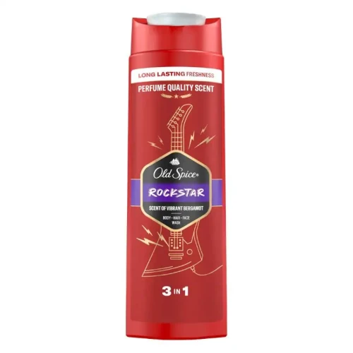 Old Spice Rockstar żel pod prysznic 3w1 do ciała włosów i twarzy