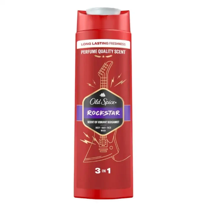 Old Spice Rockstar żel pod prysznic 3w1 do ciała włosów i twarzy