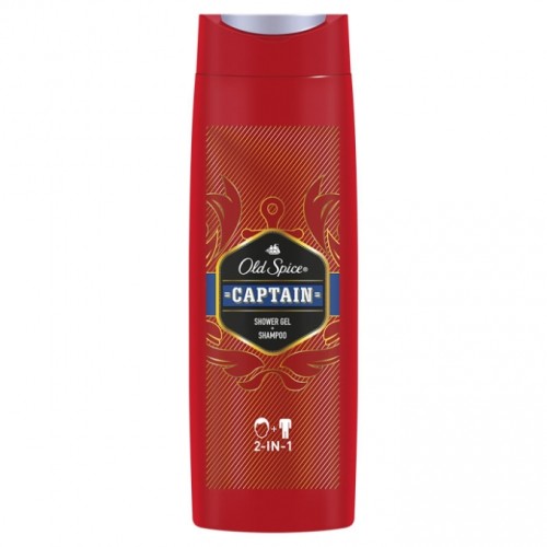 Old Spice Captain żel pod prysznic i szampon 2w1 dla mężczyzn