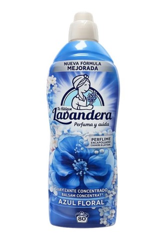 La Lavandera Azul Floral płyn do płukania tkanin koncentrat 80 prań
