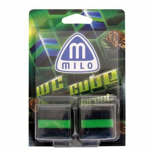 MILO WC Cube kostka do spłuczki zapach lasu 2 × 50 g