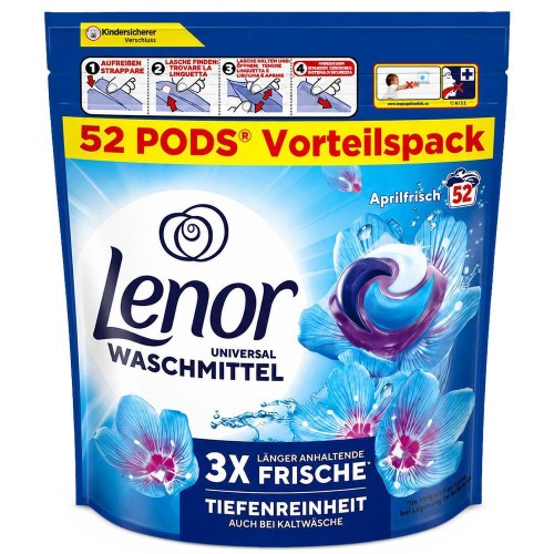 Lenor Universal kapsułki do prania Aprilfrisch 52 sztuki
