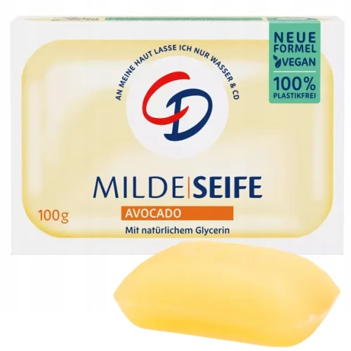 CD Milde Seife Avocado mydło w kostce 100 g z naturalną gliceryną