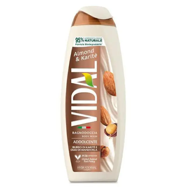 Vidal Almond Karité żel pod prysznic migdał masło shea 600 ml