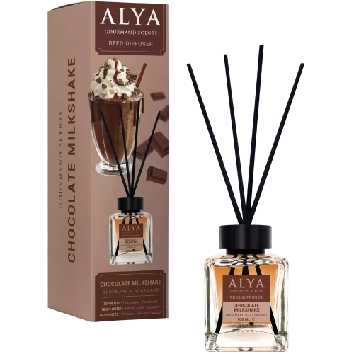 ALYA Chocolate Milkshake dyfuzor zapachowy z patyczkami 100 ml