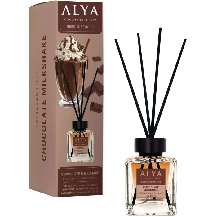 ALYA Chocolate Milkshake dyfuzor zapachowy z patyczkami 100 ml