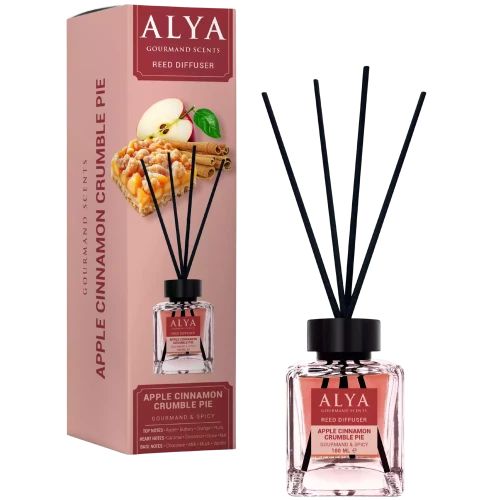 ALYA Apple Cinnamon Crumble Pie dyfuzor zapachowy 100 ml