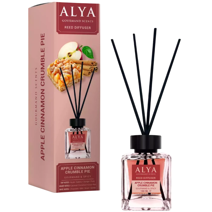 ALYA Apple Cinnamon Crumble Pie dyfuzor zapachowy 100 ml