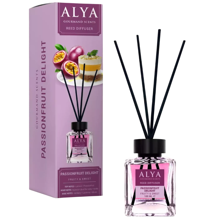 ALYA Passionfruit Delight dyfuzor zapachowy z patyczkami 100 ml