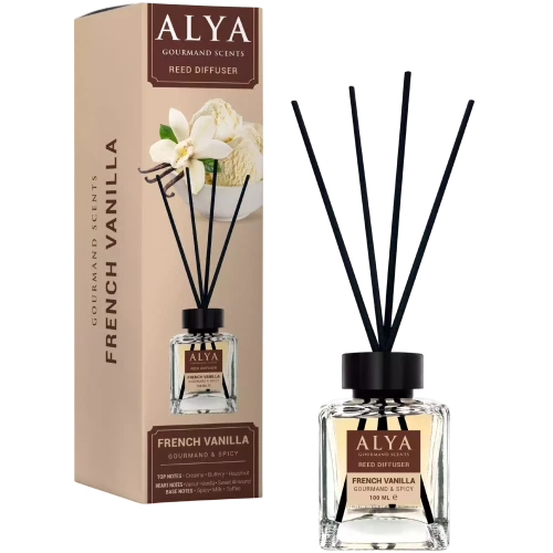 ALYA French Vanilla dyfuzor zapachowy z patyczkami 100 ml