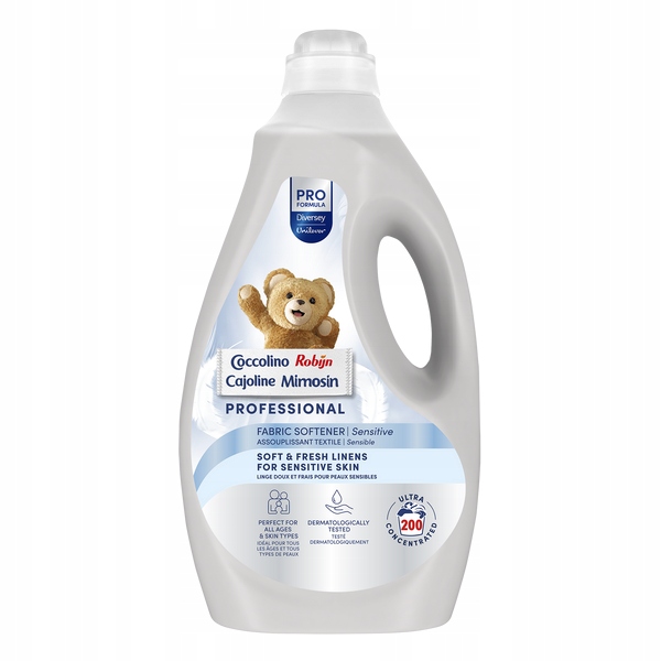 Coccolino Professional Sensitive płyn do płukania 5 l 200 prań