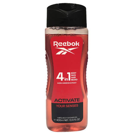 Reebok Activate Your Senses żel pod prysznic 4w1 400 ml