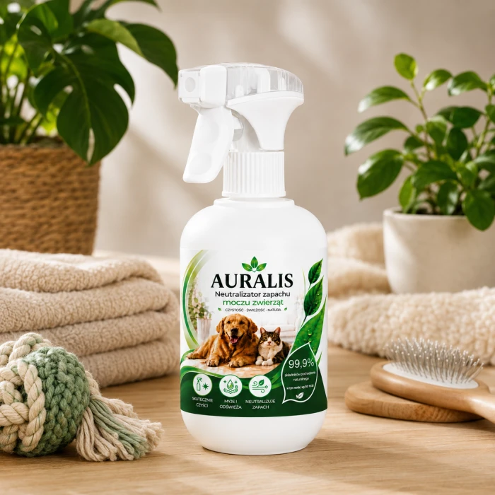 AURALIS neutralizator zapachu moczu kota – preparat 500 ml