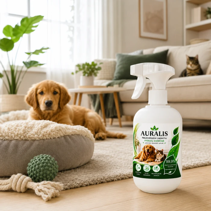 AURALIS neutralizator zapachu moczu zwierząt 500 ml