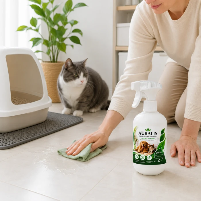 AURALIS preparat do usuwania zapachu moczu zwierząt 500 ml