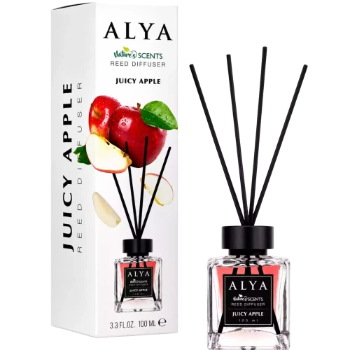 ALYA Juicy Apple dyfuzor zapachowy z patyczkami 100 ml