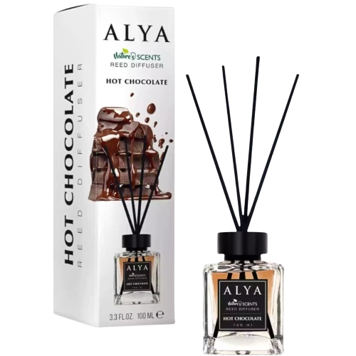 ALYA Hot Chocolate dyfuzor zapachowy z patyczkami 100 ml