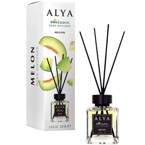 ALYA Melon dyfuzor zapachowy z patyczkami 100 ml
