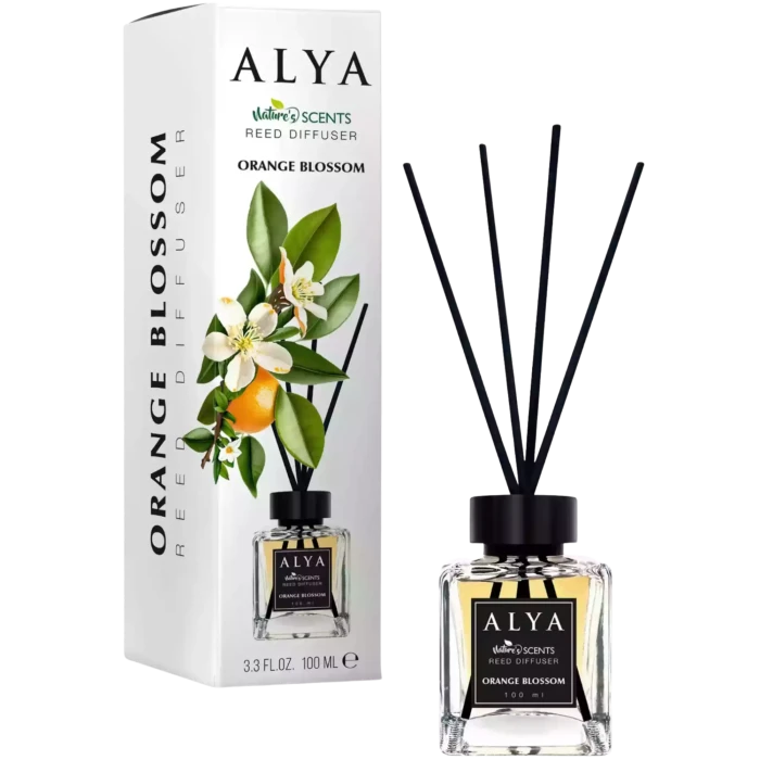ALYA Orange Blossom dyfuzor zapachowy z patyczkami 100 ml