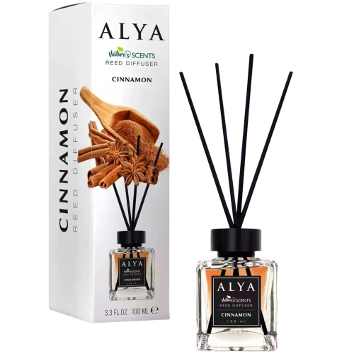 ALYA Cinnamon dyfuzor zapachowy z patyczkami 100 ml